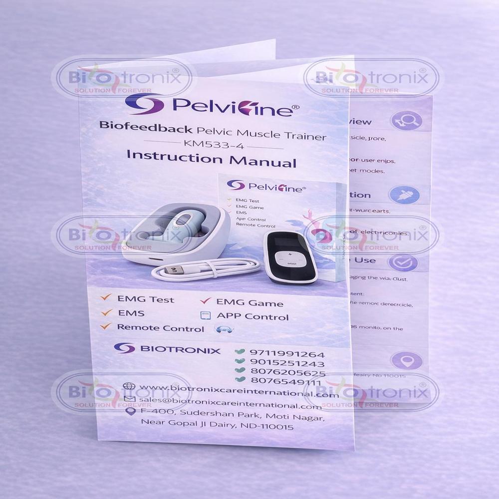 KM-533-4 Digital Pelvic Floor Strengthening Machine with ETS Technology