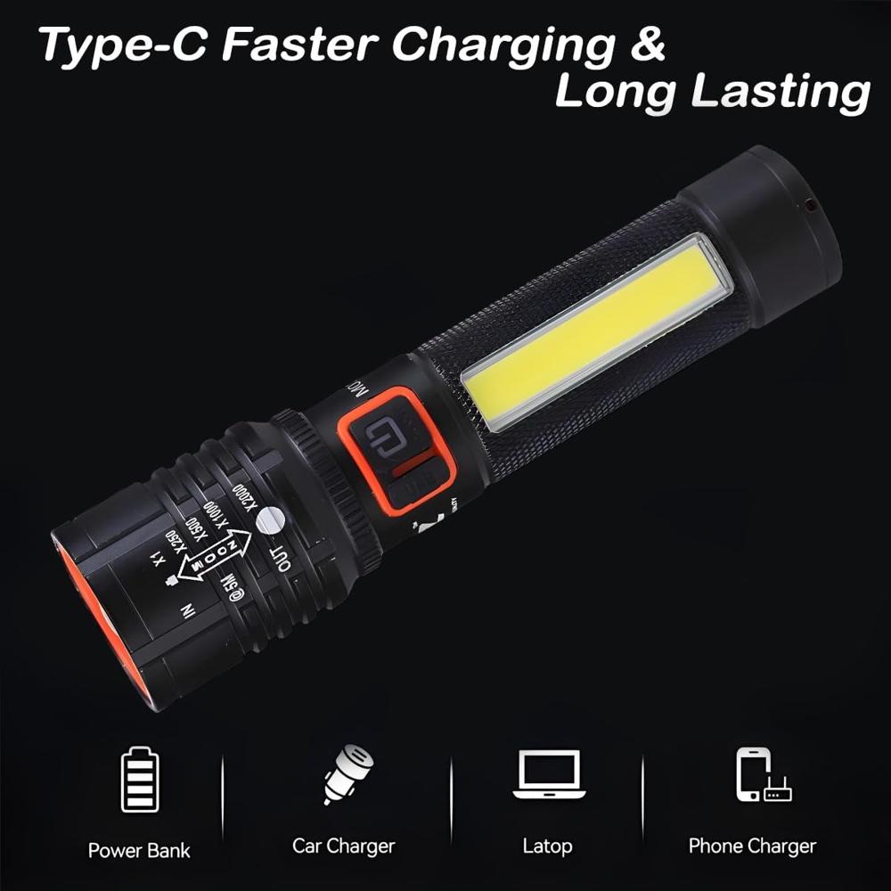 MZ M035C METAL FLASHLIGHT