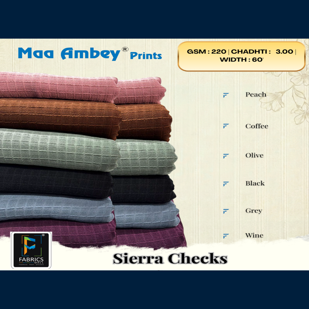 Sierra Checks Fabric