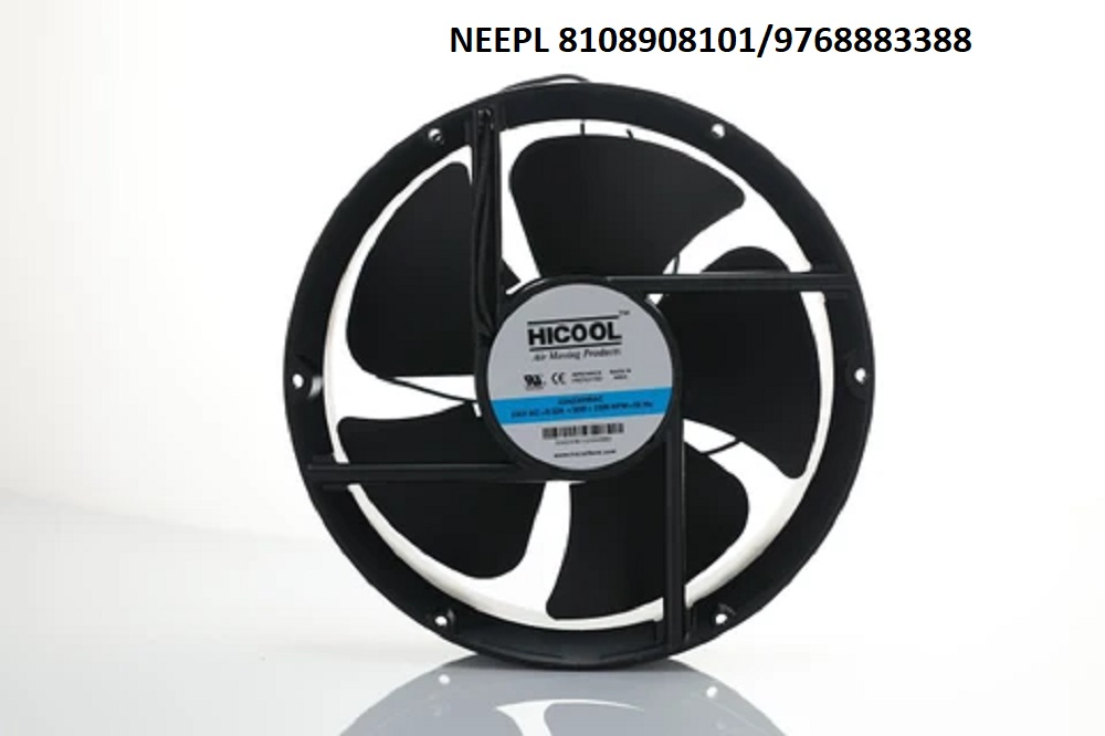 Hicool 8" Axial Fan - Blade Diameter: 300 Centimeter (Cm)