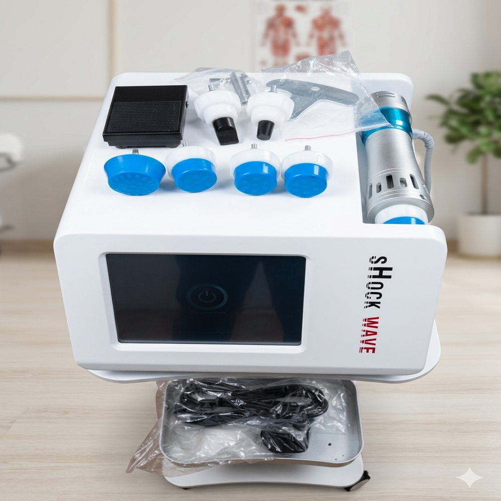 Equipment Shockwave Therapy Machine With ED Touch Screen 