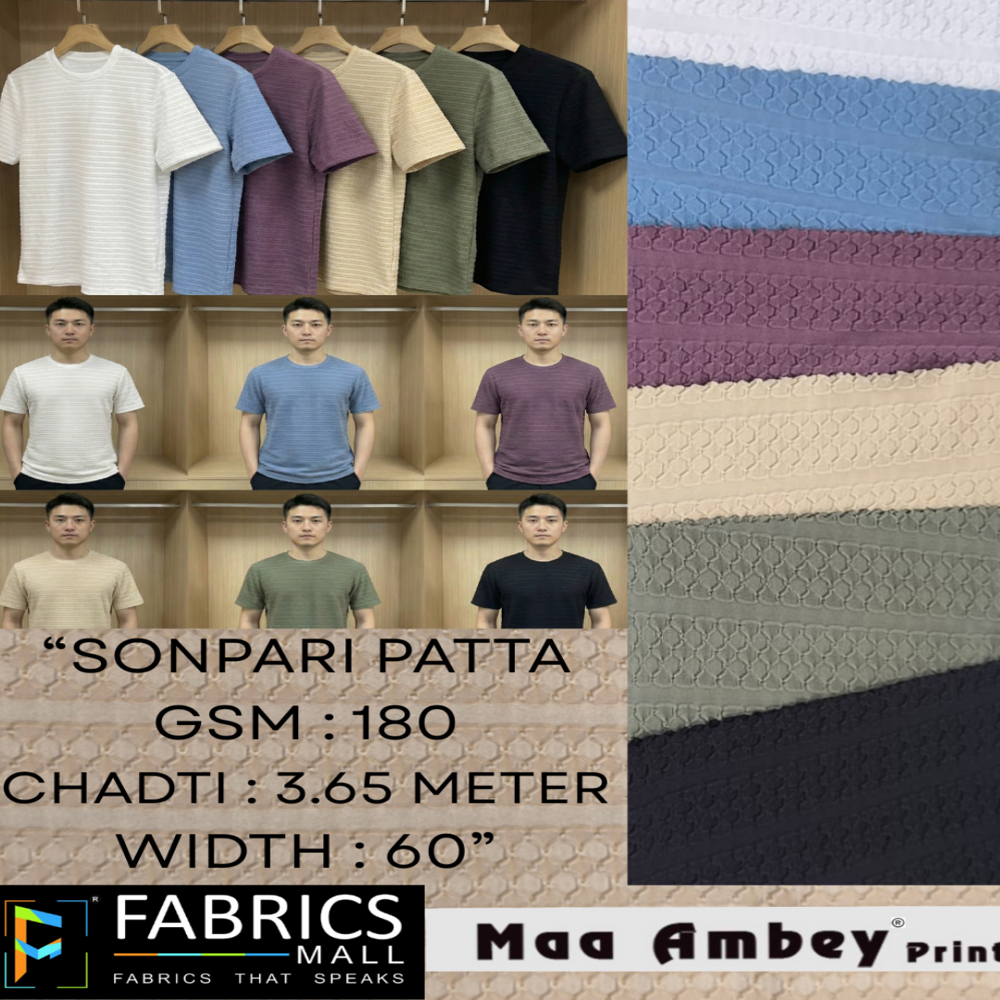 Sonpari Patta Fabric 