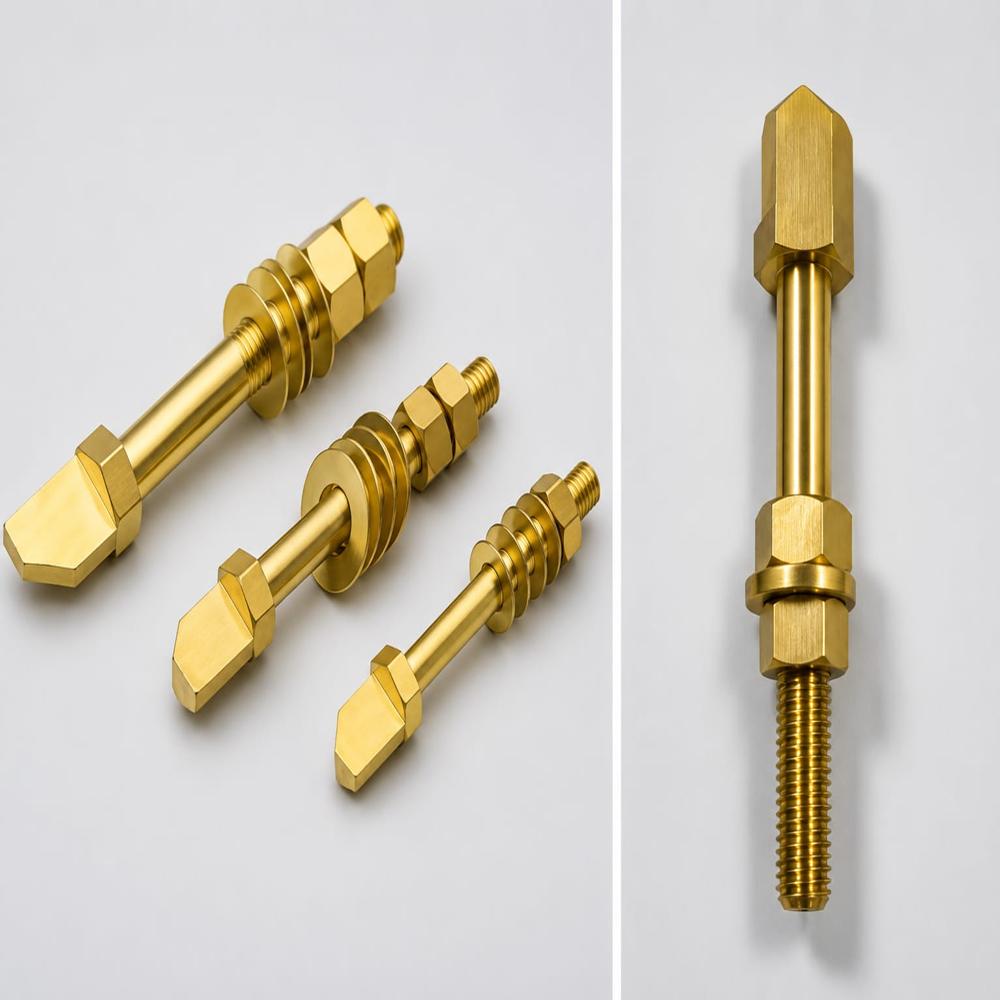 Brass Stud Terminal - Size: Multi
