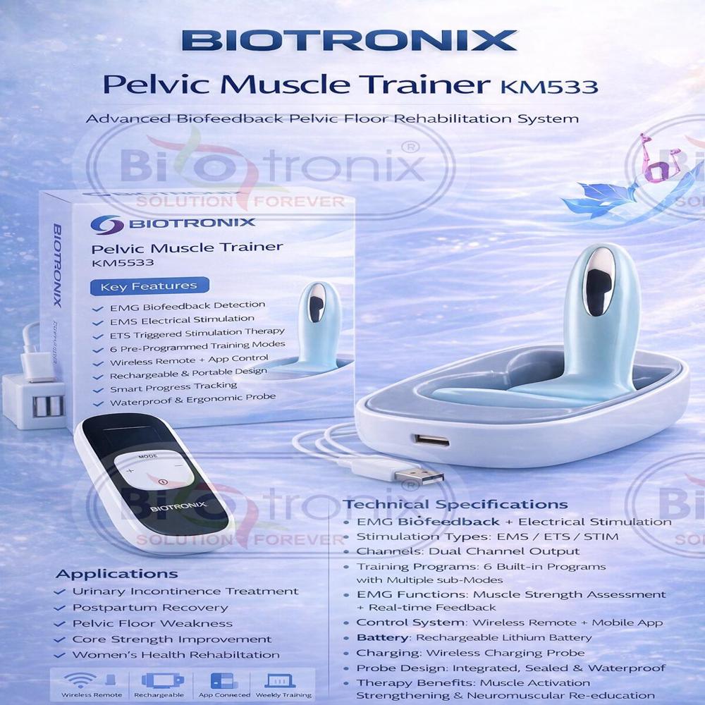 Professional EMG Pelvic Recovery Trainer for Daily Physiotherapy Sessions