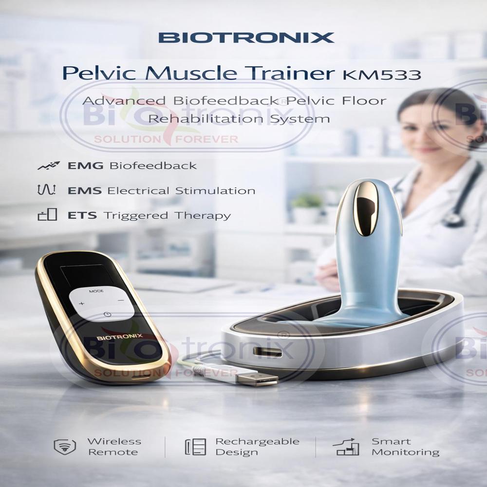 Advanced Women Pelvic Therapy Equipment with Wireless Muscle Monitoring