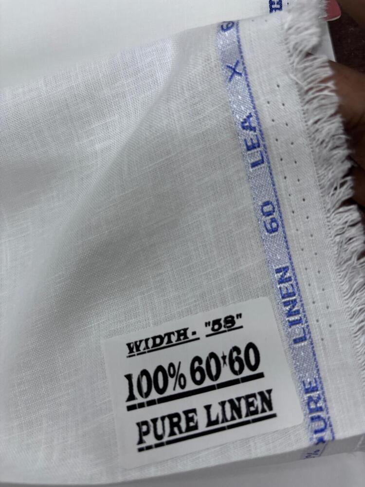 100% 60X60 PURE LINEN