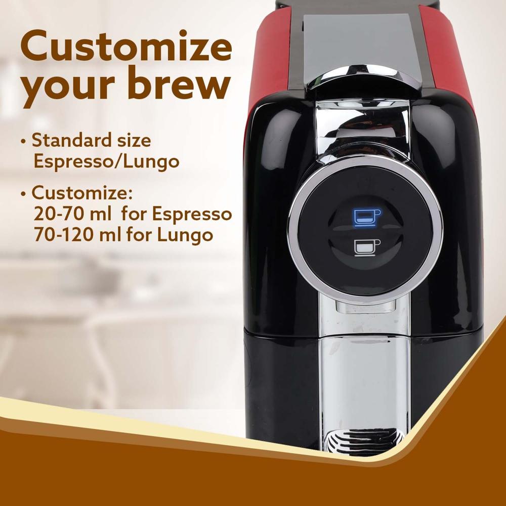 AGARO Galaxy Capsule Coffee Maker, Single Shot Espresso, Powerful 20 Bar Pressure, 650ml Water Tank  (34072)