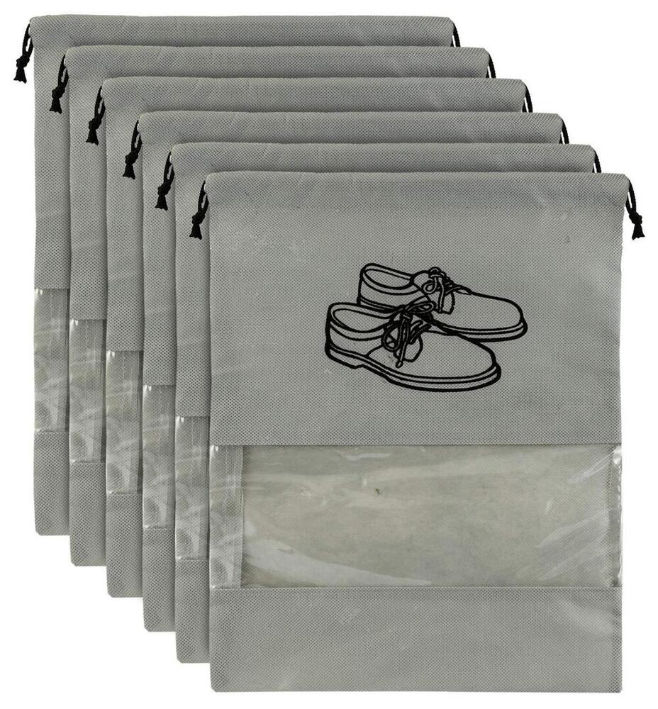 Transparent Window Shoe Bag
