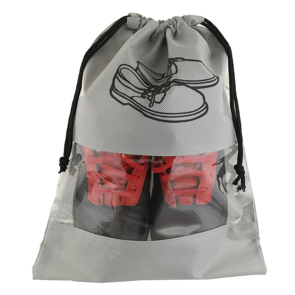 Transparent Window Shoe Bag