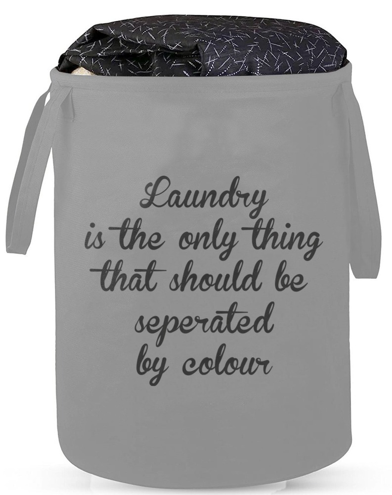 Laundry Quote Storage Basket