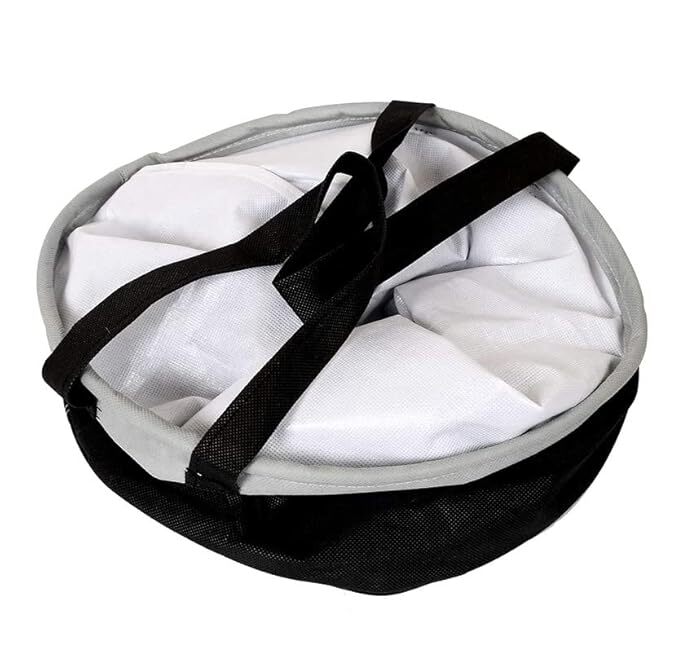 Black Wash Me Laundry Basket