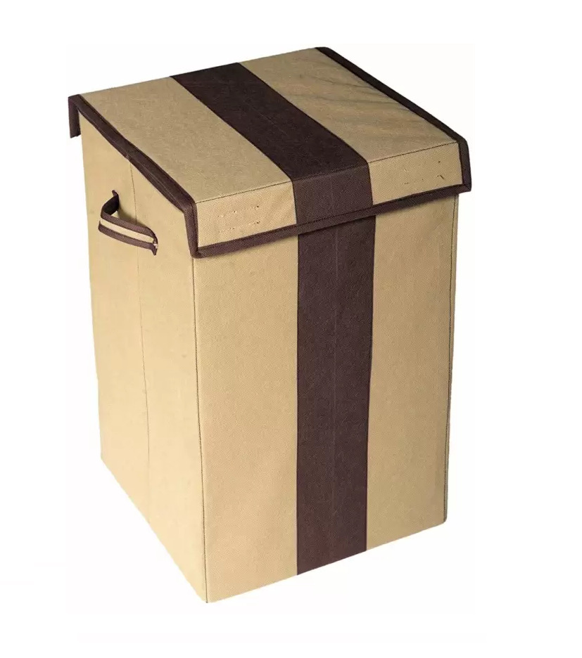 Foldable Laundry Basket With Lid