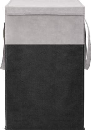 Grey Foldable Laundry Hamper