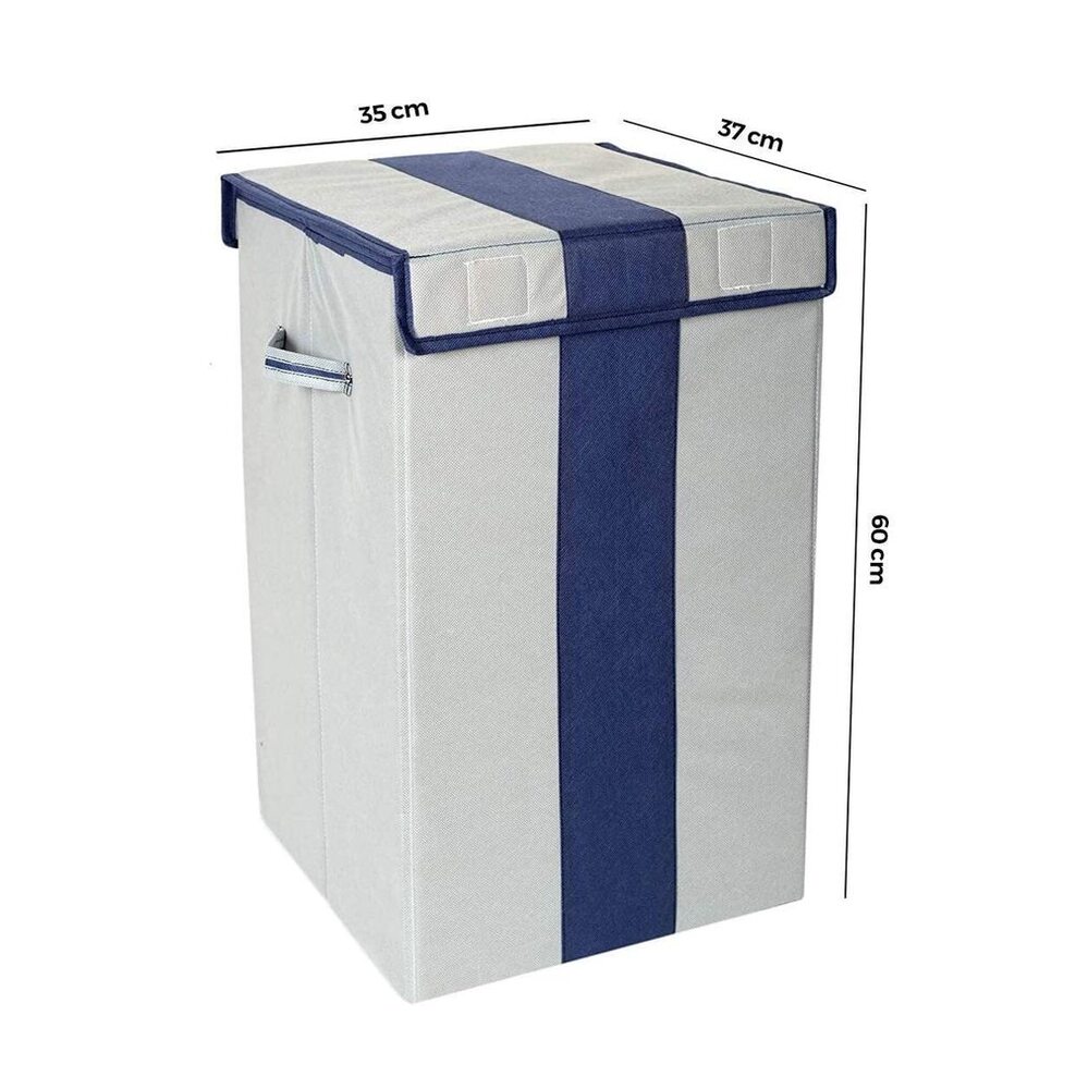 Fabric Laundry Basket With Lid
