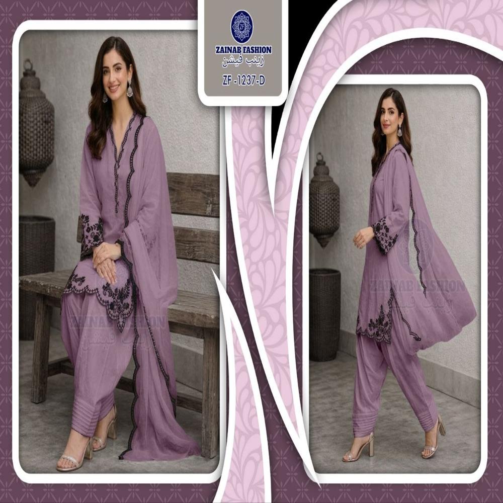 Readymade Pakistani Suit With Farshi Salwar