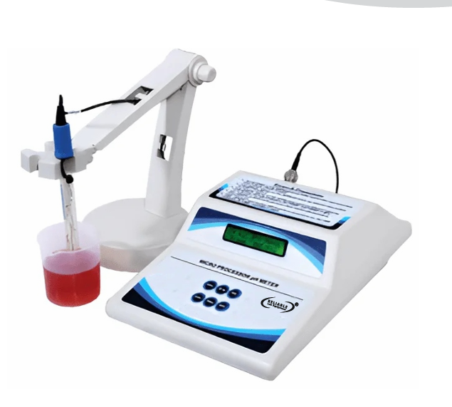 PH METER MICROPROCESSOR 3 POINT CALIBRATION
