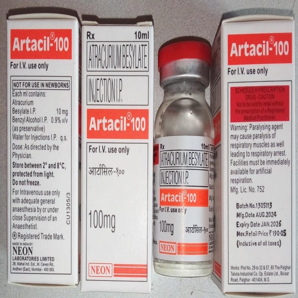 ARTACIL 100MG/10ML