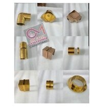 Ss Gold Pvd Coated Railling Accessories - Application: Staircase And Balcony