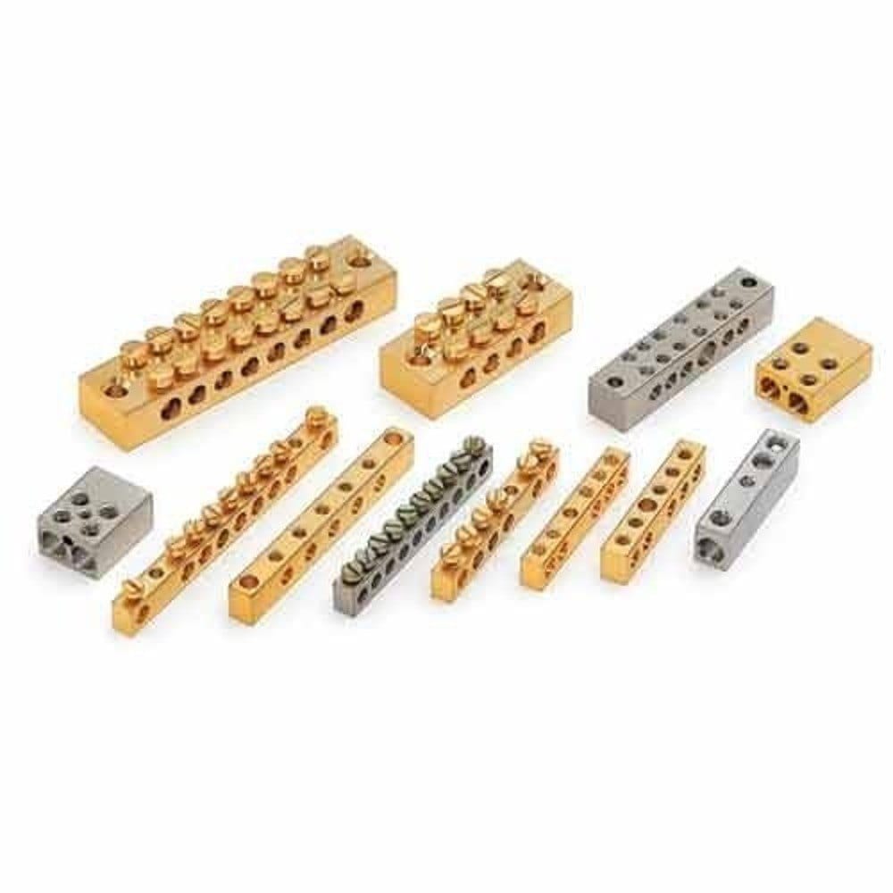 brass power distribution block