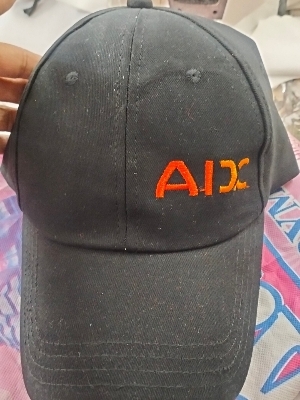 Personalised embroidery cap