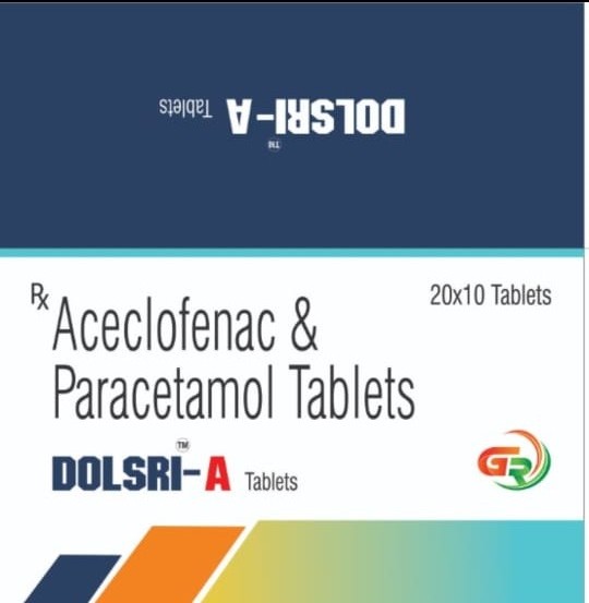 ACECLOFENIC 100MG PARACETAMOL 325MG