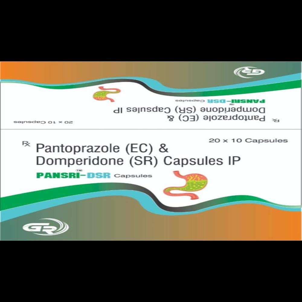 Pantoprazole 40mg Domperidone 30mg Sr - Brand Name: Pansri Dsr