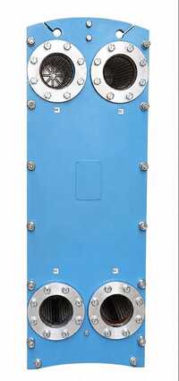 Industrial Ammonia Evaporator Chiller - Cooling Water Pressure: 0.2 - 0.4 Mpa