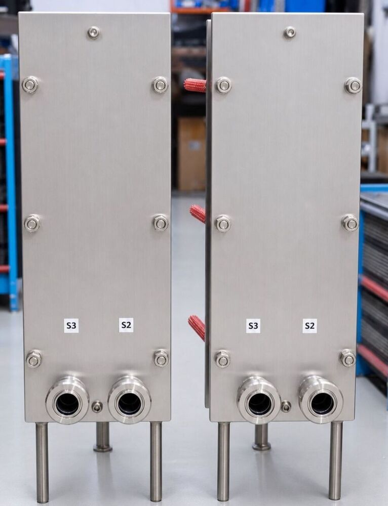 Ss Plate Heat Exchanger Chiller - Application: Industrial Cooling