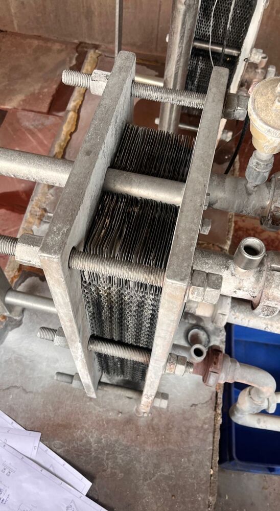 PHE Plate Stack Cleaning Service By Kiaan Thermal
