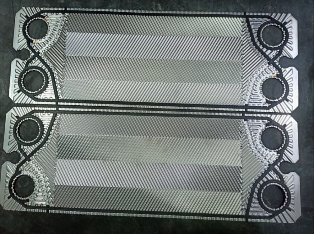 Gc16 Heat Transfer Plate And Gasket - Gasket Coefficient: M Factor 2-4 (Based On Material)