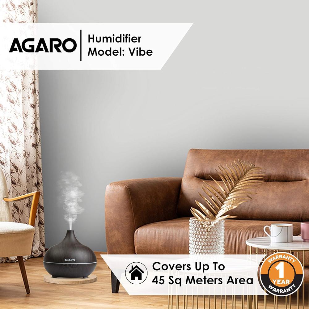AGARO VIBE 550 ml Adult/Baby Humidifier for Home, Bedroom & Office (33495)