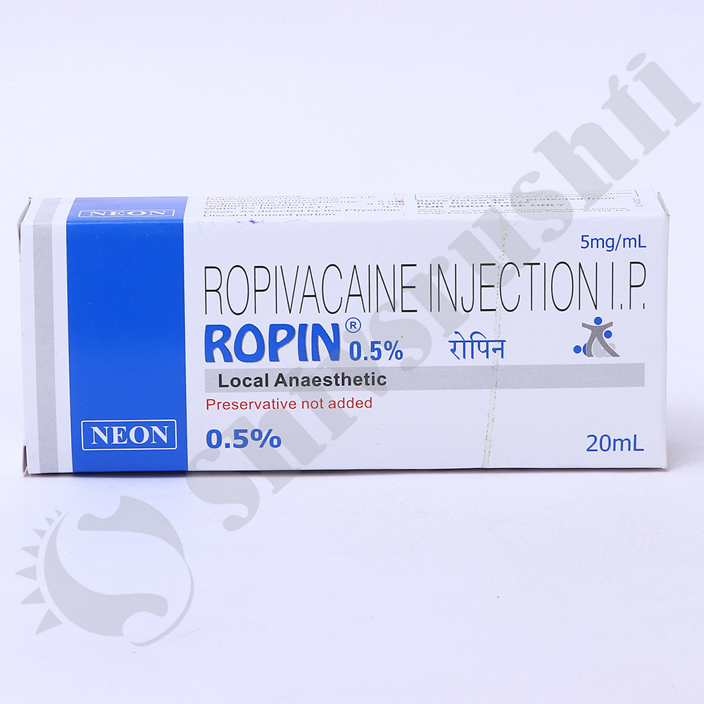 Ropin 0.5%/20ml Amp - Drug Type: Injection