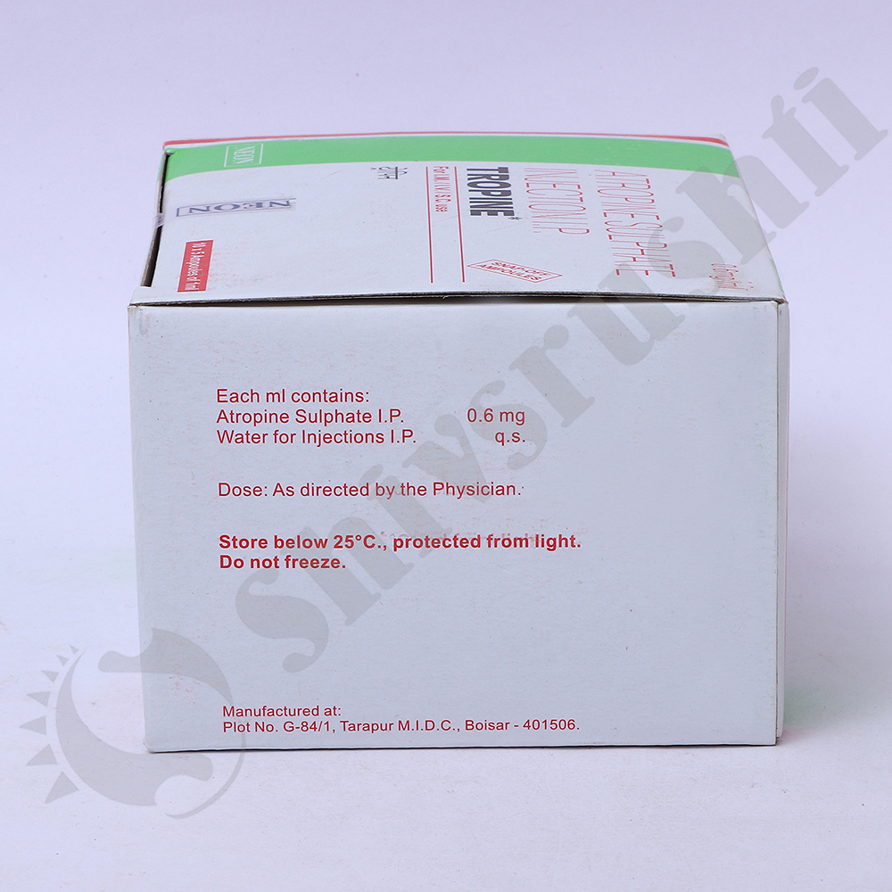Tropine 0.5mg/1ml inj