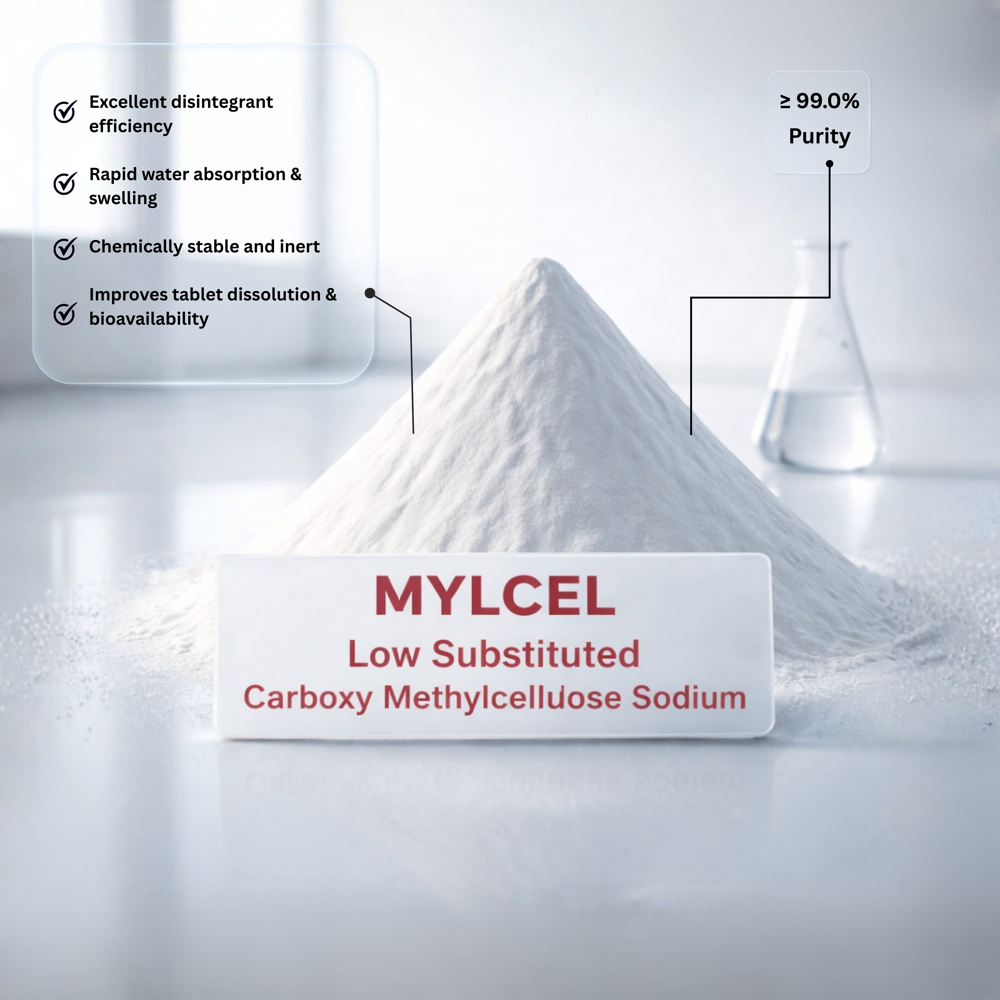 Low Substituted Sodium Carboxymethyl Cellulose
