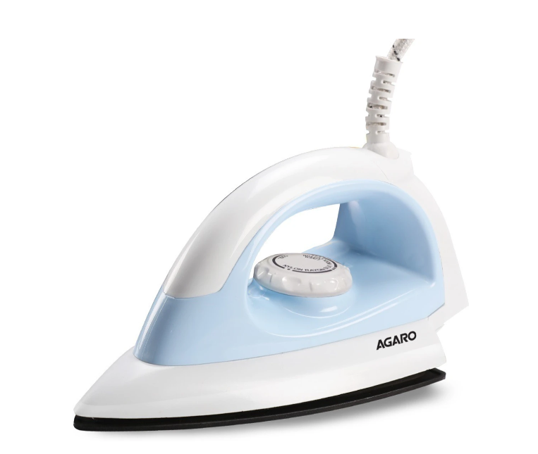 Agaro Eva Electric Dry Iron-750 Watts 750 W Dry Iron Blue (33260) - Dimension (l*w*h): 12 X10 X18  Centimeter (cm)