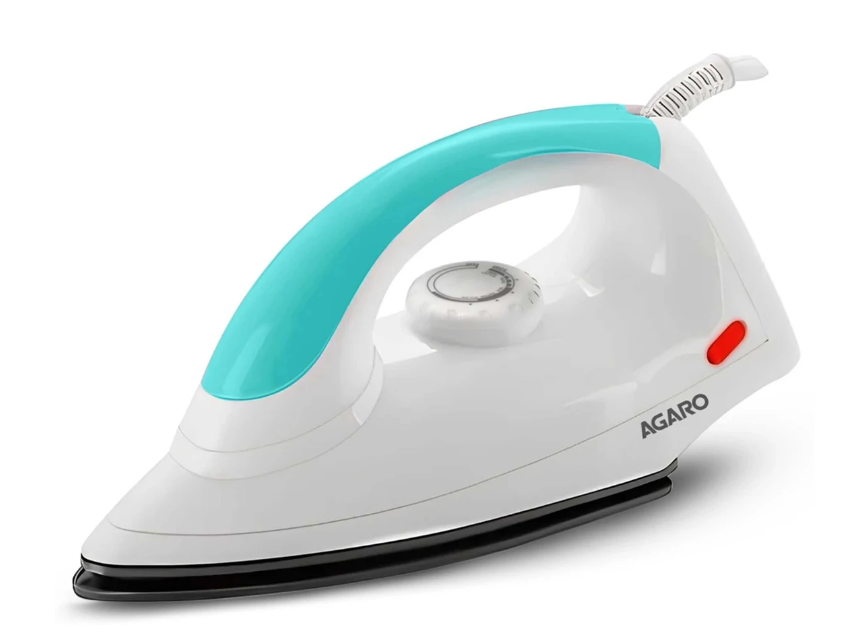 AGARO Grand Electric 1000 W Dry Iron Green, White (34047)