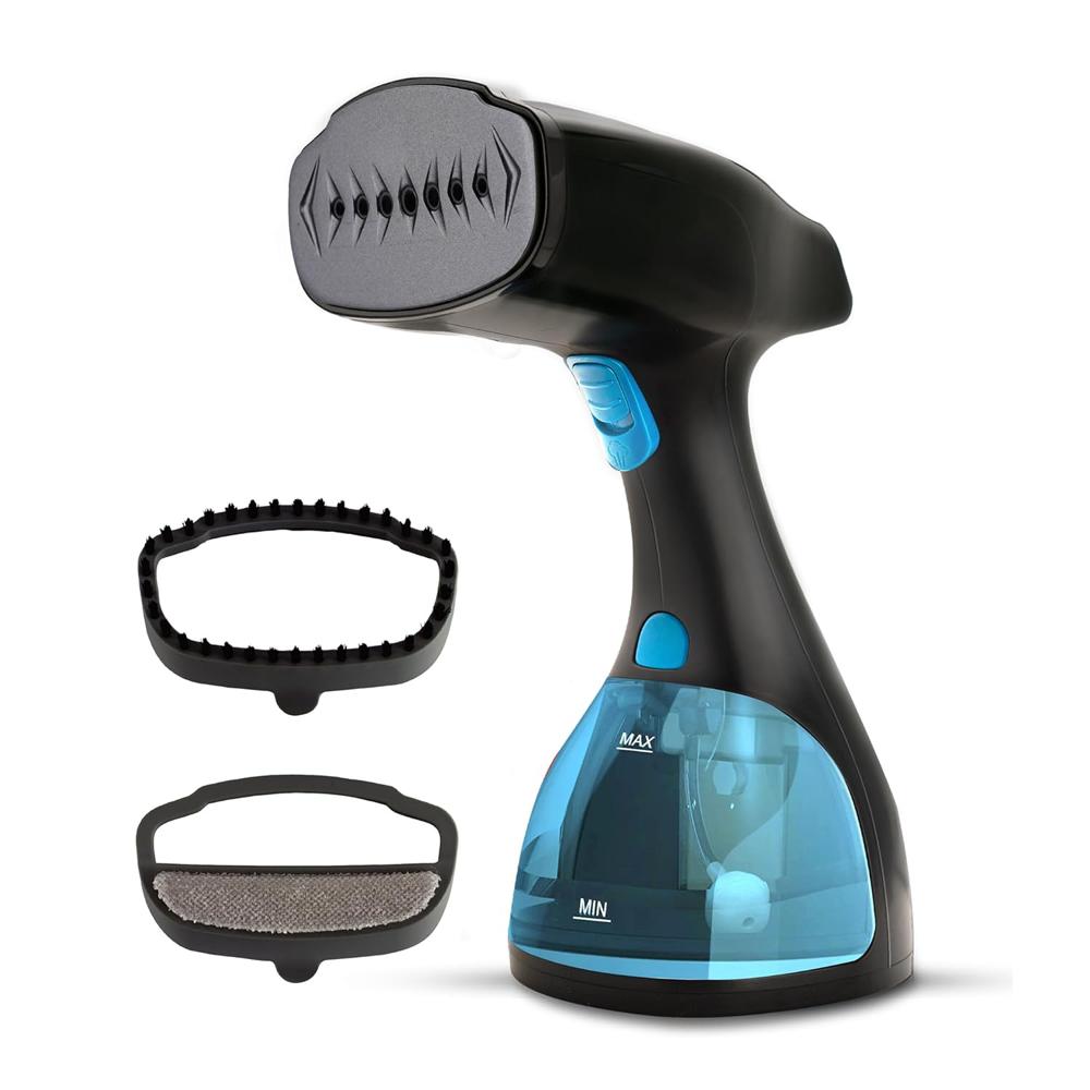 AGARO Signify Handheld Garment Steamer, Wrinkle Remover, Iron, Fast Heat, Ceramic Steam Nozzle, 1500W, 260 ML Water Tank, Detachable Fabric Brush (33654)