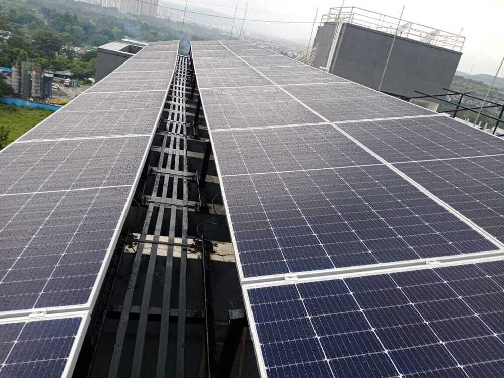 Divyaghar Konkan Site 35 kw Solar Panel