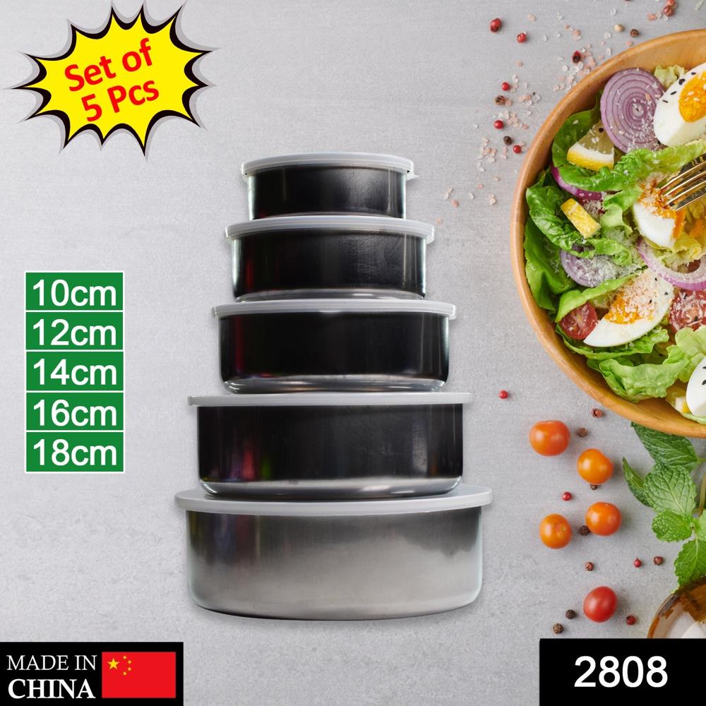 Stainless Steel Food Storage Airtight & Leak Proof Lunch Box - Color: Mix