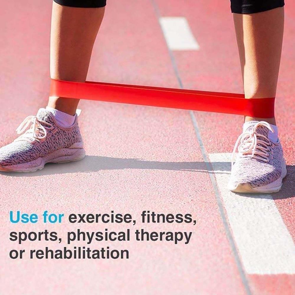Resistance Loop Exercise Bands (5 Pc) - Color: Mix