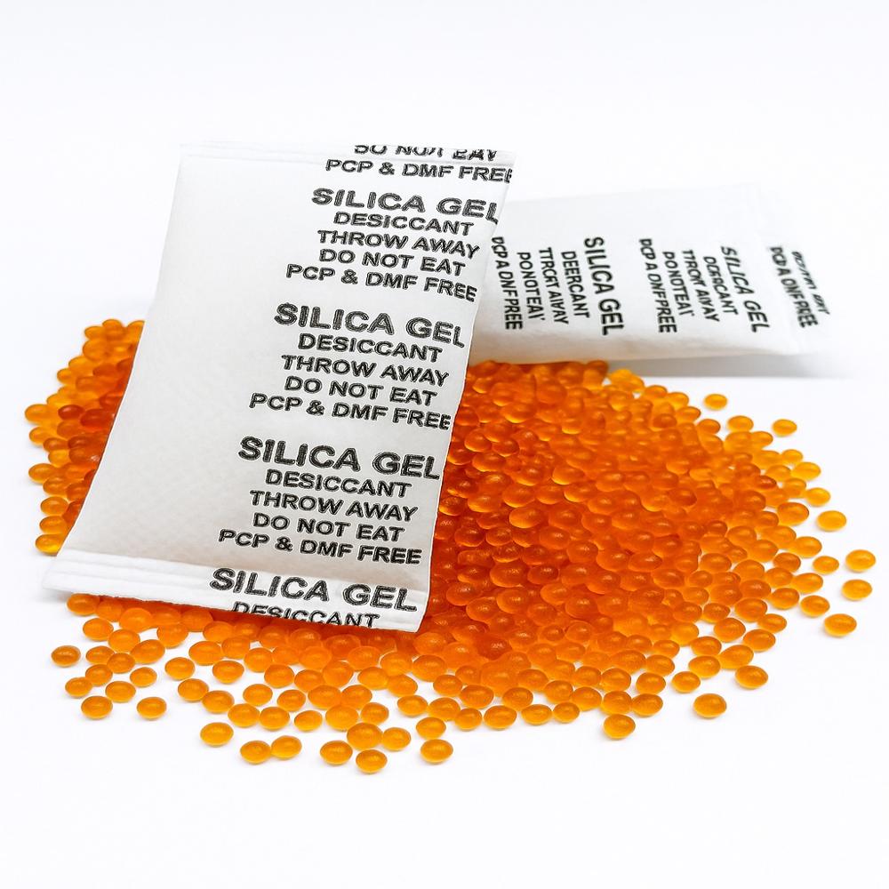 Silicagel Orange Beads 5 Gm & 10 Gm Sachets 