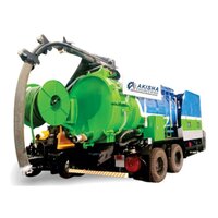 Suction Cum Jetting Machine With Sludge Water Recycling