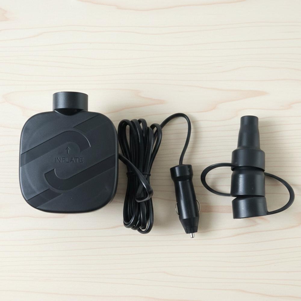Portable Electric Air Pump Inflator Set With Car Charging Adapter (1 Set) - Color: Mix