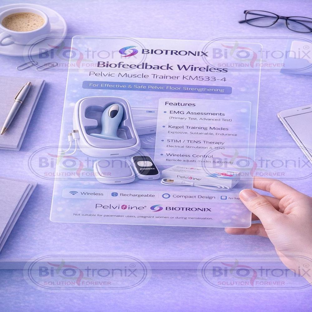 Smart Biofeedback Kegel Therapy Device for Women Health Recovery