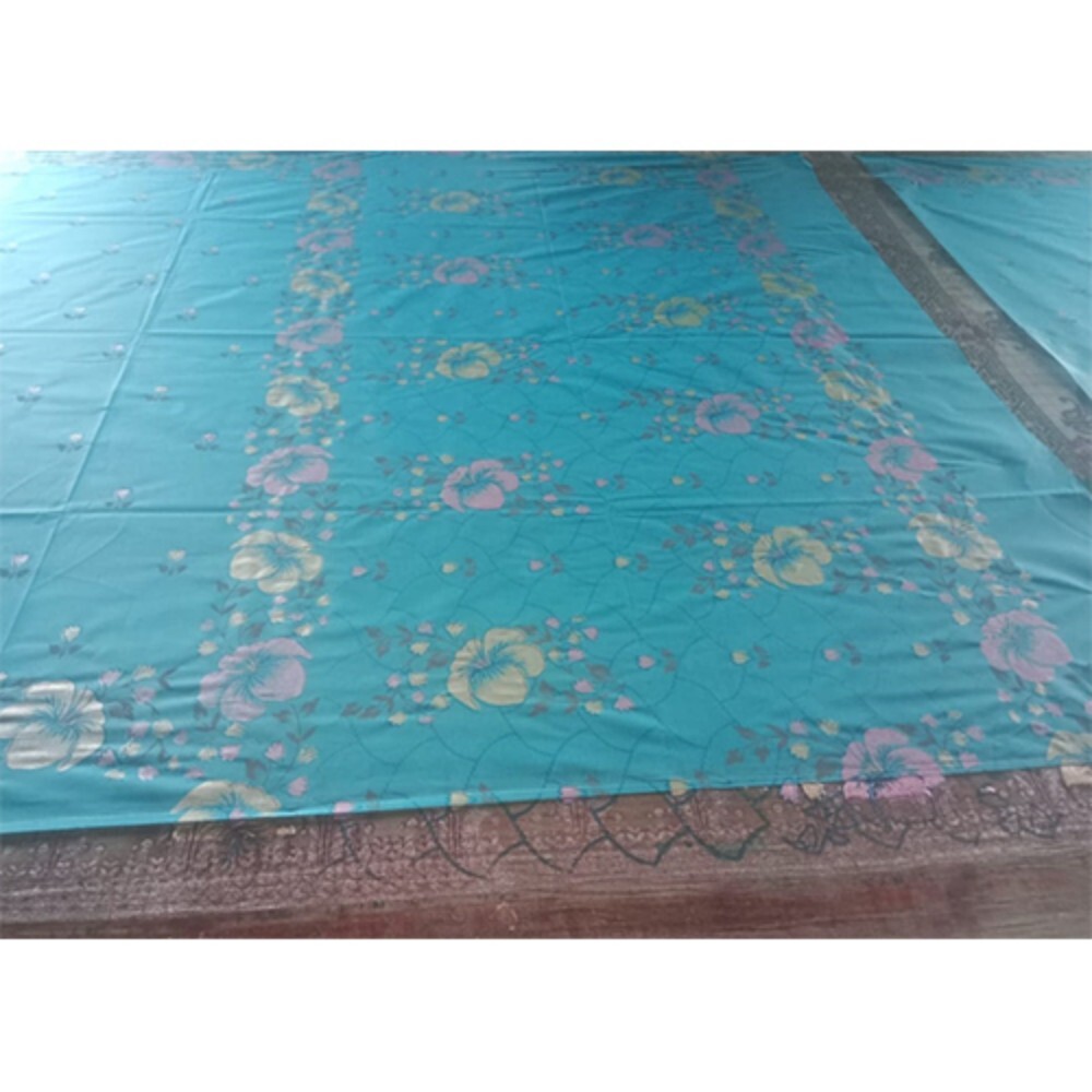 Malmal Cotton Saree - Color: Different Available