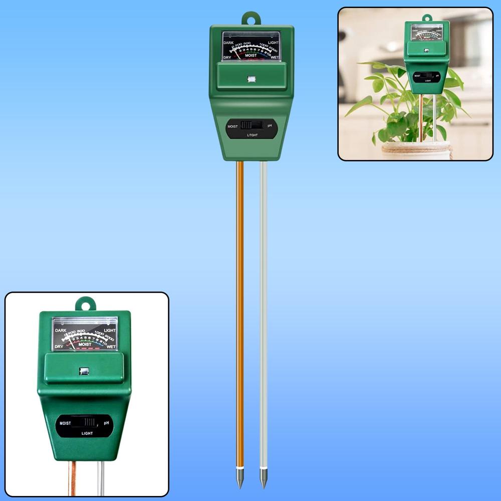 3 Way Soil Meter (Ph Testing Meter) - Color: Mix