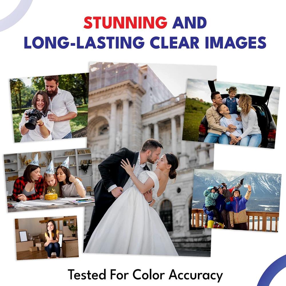 Premium A4 Inkjet Printing Paper (50 Sheets) - Color: Mix