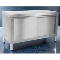 Industrial Stainless Steel Cabinet - Color: Silver