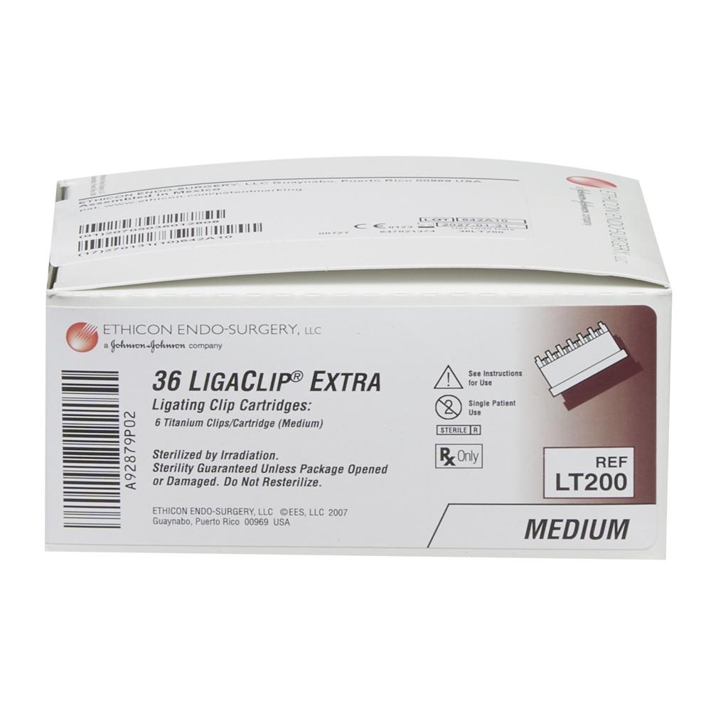 Ethicon LT200 Ligaclip Extra Ligating Clips Open & Endo Single Clip