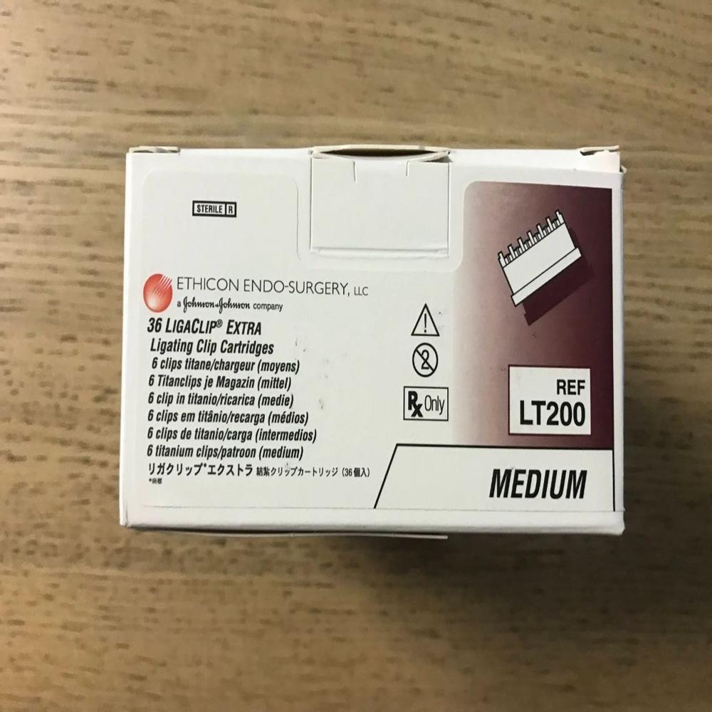 Ethicon LT200 Ligaclip Extra Ligating Clips Open & Endo Single Clip